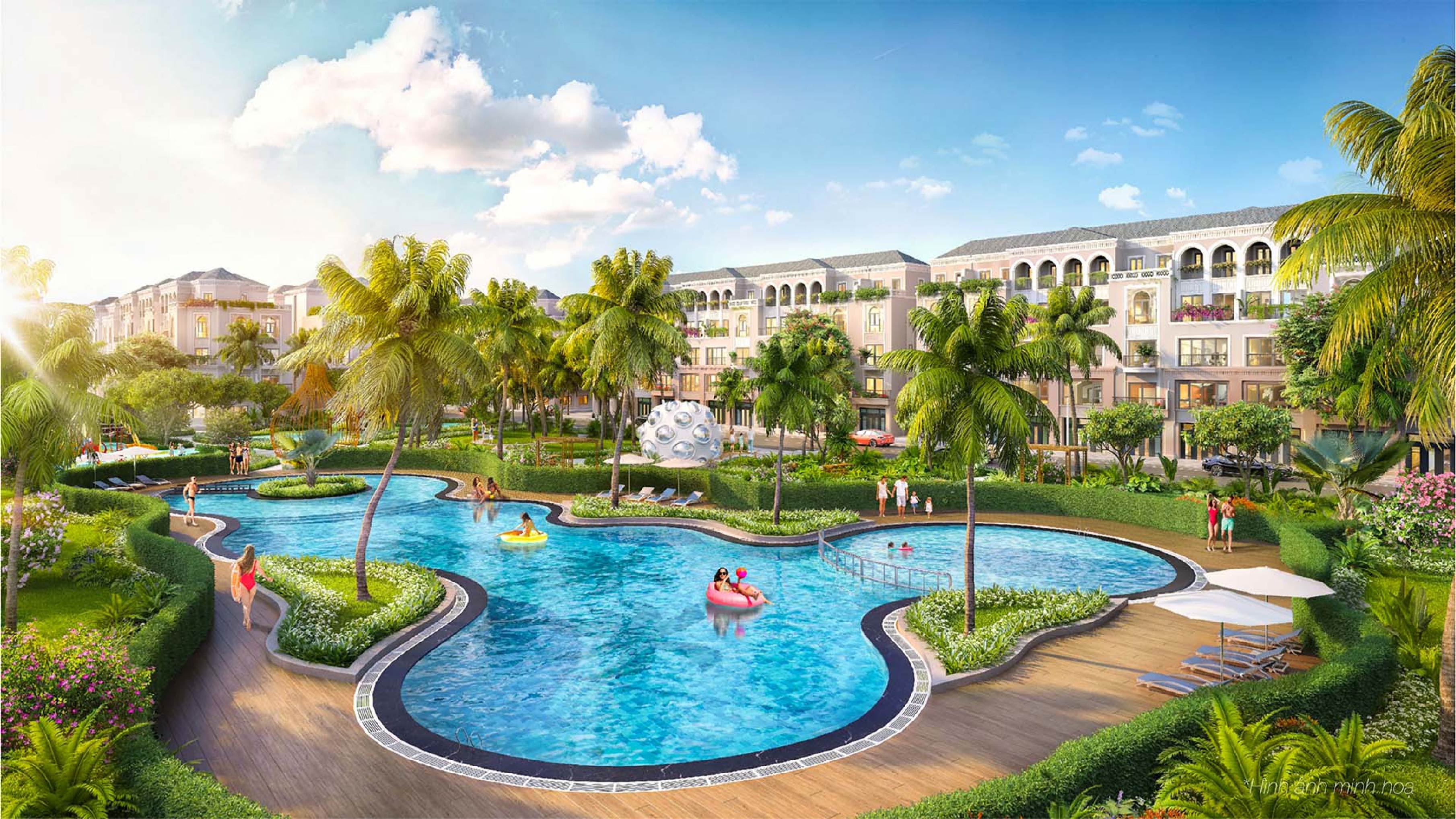 BỂ BƠI PHONG CÁCH RESORT